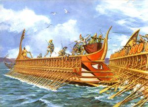 ancient greek ships