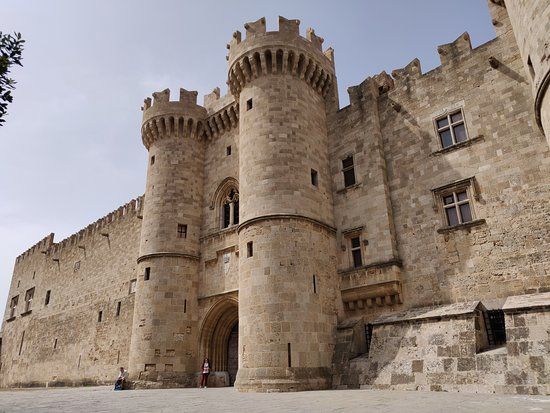 Courtyard of the Grand Masters Palace (I). Rhodes Old Town…